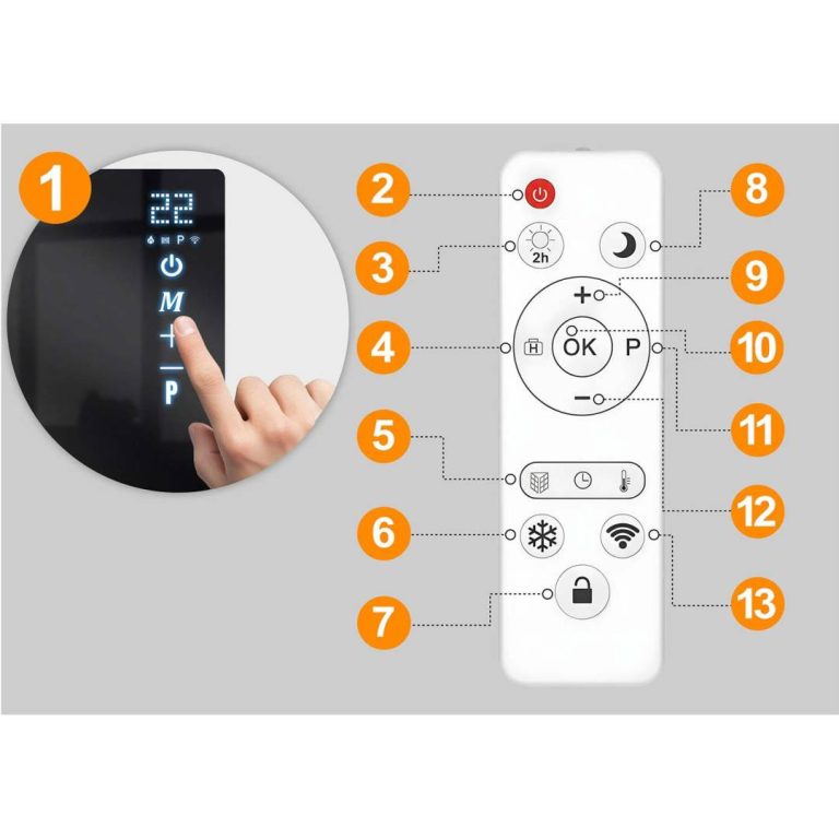 Infracrveni Grijaći Panel Berdsen Bd 984 600 W S Wi Fi Upravljanjem 5