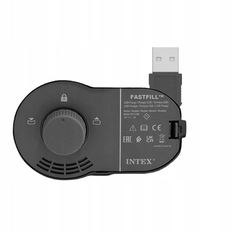 Intex Madrac Na Napuhavanje 191 X 99 X 36 Cm S Ugrađenom Usb Pumpom 5