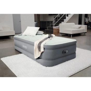 Intex Zračni Madrac 191 X 99 X 46 Cm S Ugrađenom Električnom Pumpom 9