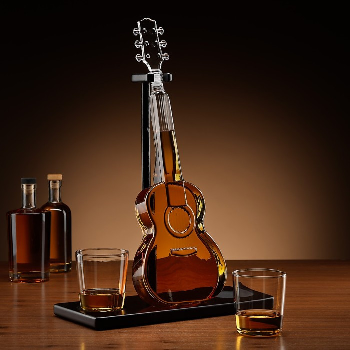 Karafa Gitara Whisky Poklon Komplet 1