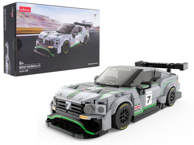 Kockice Bentley Continental Gt3 1:29 Sivi Rastar 1