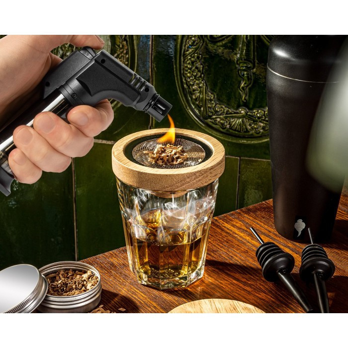 Komplet Barmena – Shaker I Komplet Za Dimljenja Whiskey 10