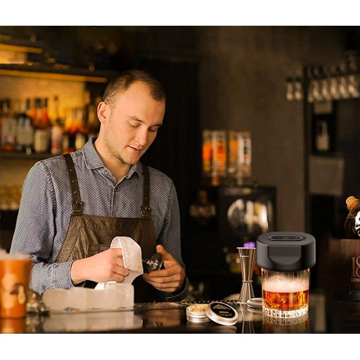 Komplet Za Dimljenja Whisky Električni Whisky Smoker 6