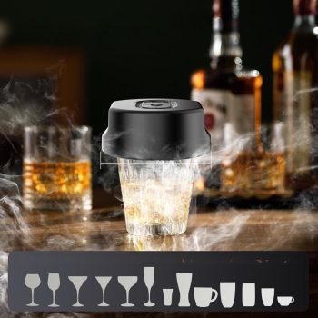 Komplet Za Dimljenja Whisky Električni Whisky Smoker 7