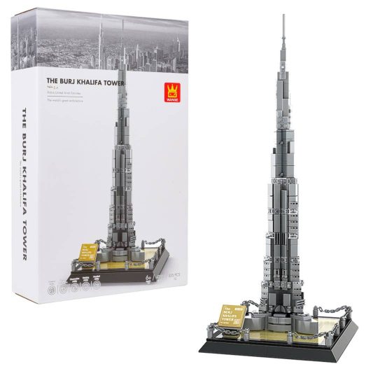Konstrukcijske Kocke Burj Khalifa, 555 Dijelova 1