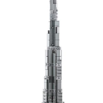 Konstrukcijske Kocke Burj Khalifa, 555 Dijelova 2