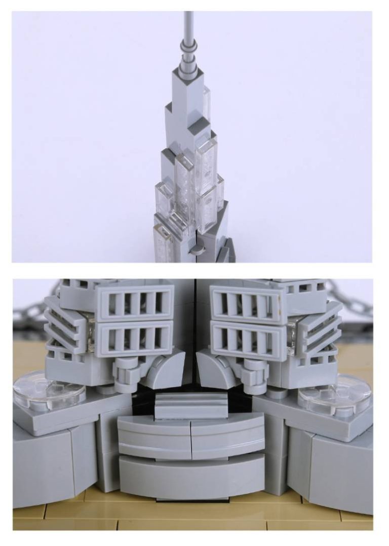 Konstrukcijske Kocke Burj Khalifa, 555 Dijelova 3