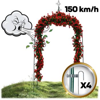 Lučna Vrtna Pergola 265 Cm Plonos 10
