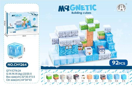 Magnetne Kocke 3d 92 Dijela 1