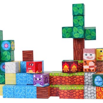 Magnetne Kocke Dino 100 Dijelova šareni 4
