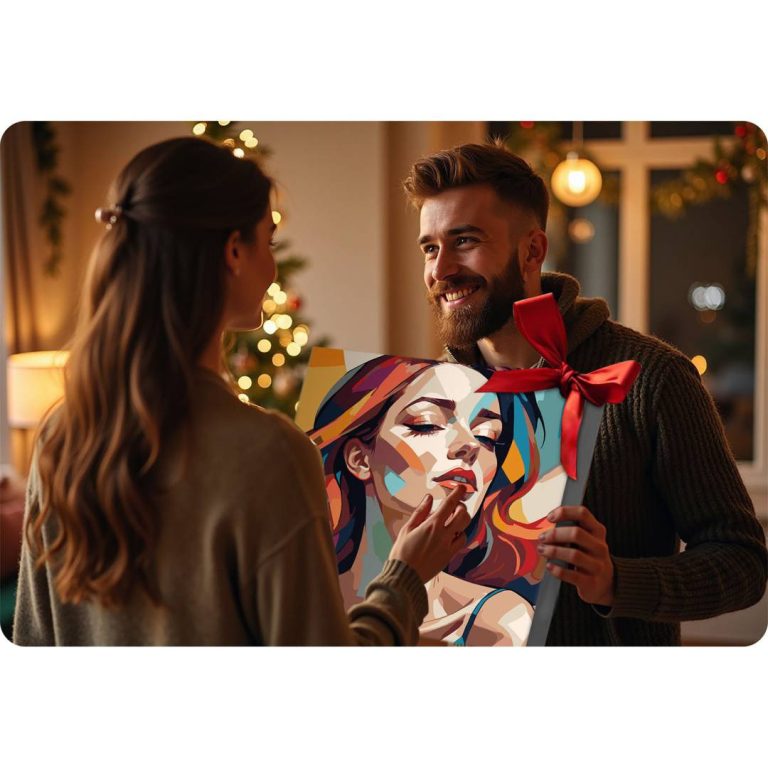 Massido Slikanje Po Brojevima Portret žene 40 X 50 Cm 10