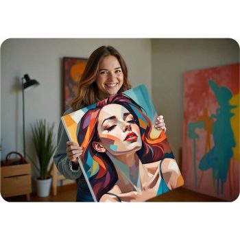 Massido Slikanje Po Brojevima Portret žene 40 X 50 Cm 8