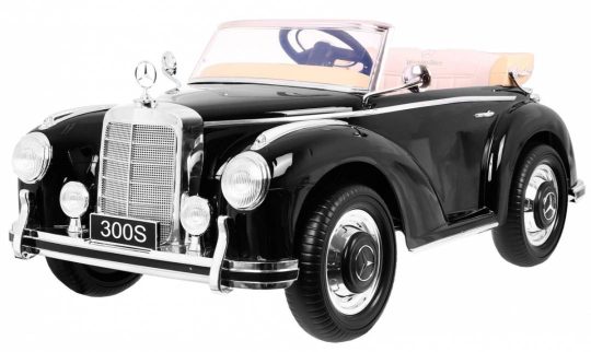 Mercedes Benz 300s Retro Auto Na Akumulator Crno 1
