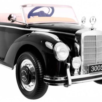 Mercedes Benz 300s Retro Auto Na Akumulator Crno 3