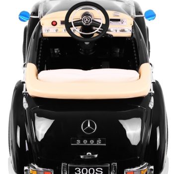 Mercedes Benz 300s Retro Auto Na Akumulator Crno 5