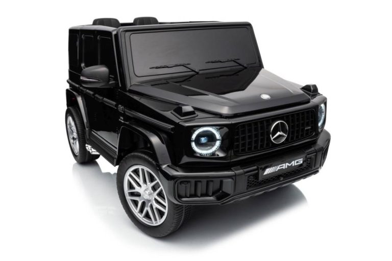 Mercedes G63 Amg Dječji Auto Na Akumulator Crni 19