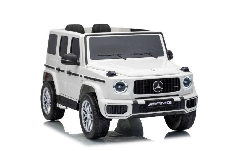 Mercedes G63 Amg Dječji Automobil Na Akumulator Bijeli 10
