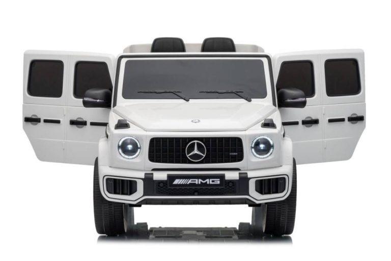 Mercedes G63 Amg Dječji Automobil Na Akumulator Bijeli 11