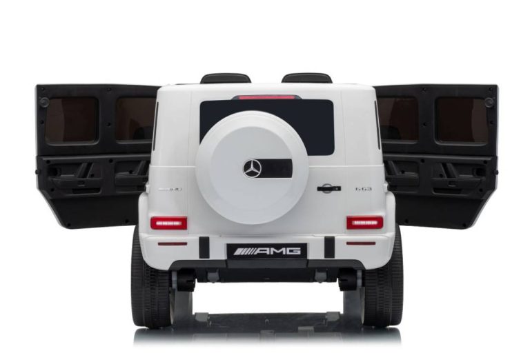 Mercedes G63 Amg Dječji Automobil Na Akumulator Bijeli 14