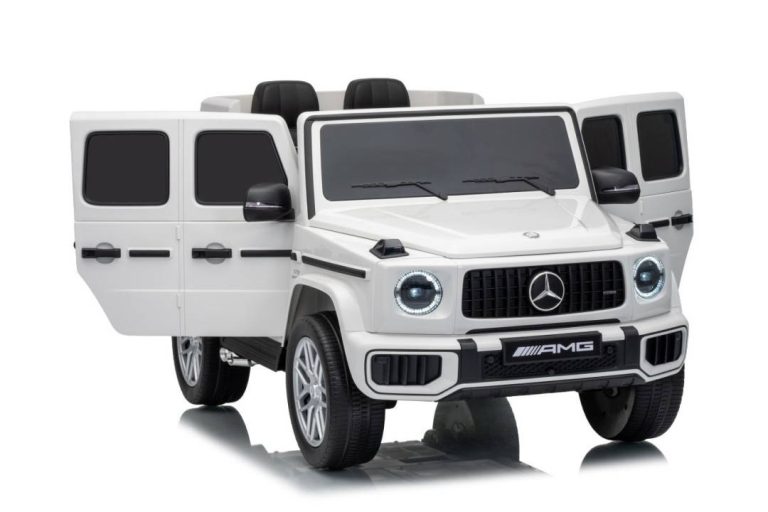 Mercedes G63 Amg Dječji Automobil Na Akumulator Bijeli 15