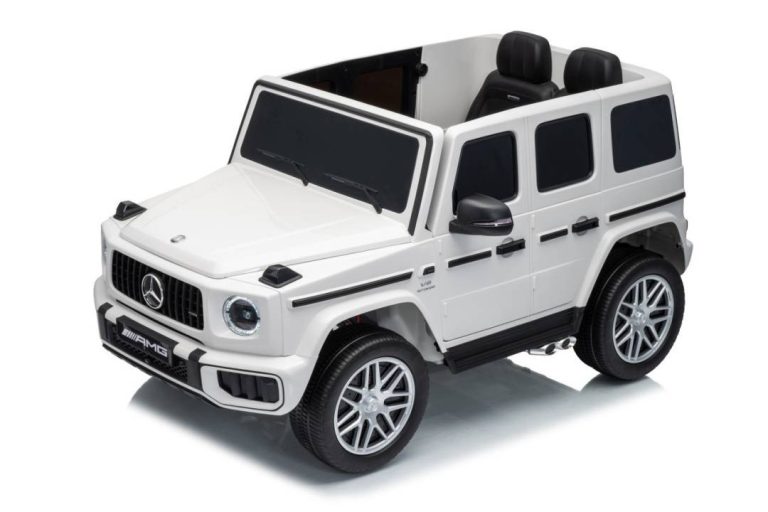 Mercedes G63 Amg Dječji Automobil Na Akumulator Bijeli 16