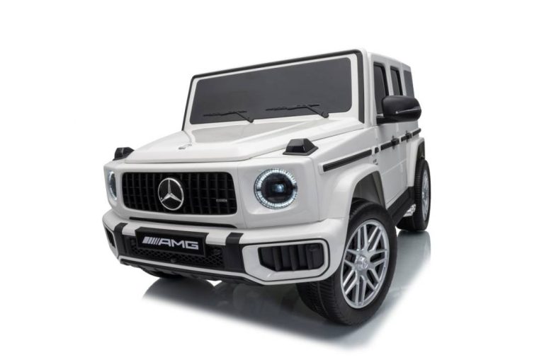 Mercedes G63 Amg Dječji Automobil Na Akumulator Bijeli 17