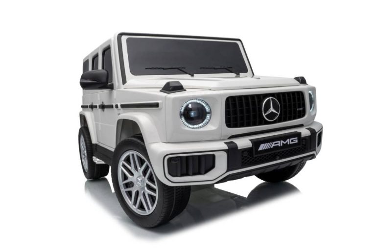 Mercedes G63 Amg Dječji Automobil Na Akumulator Bijeli 18