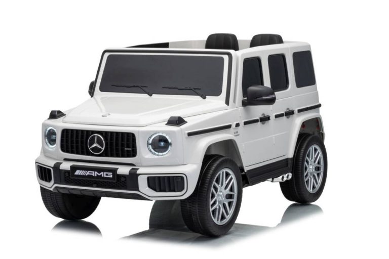 Mercedes G63 Amg Dječji Automobil Na Akumulator Bijeli 2
