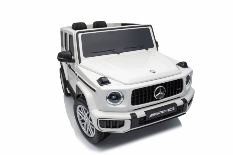 Mercedes G63 Amg Dječji Automobil Na Akumulator Bijeli 20