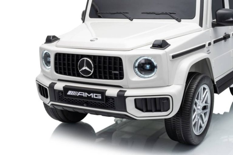 Mercedes G63 Amg Dječji Automobil Na Akumulator Bijeli 21