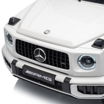 Mercedes G63 Amg Dječji Automobil Na Akumulator Bijeli 22