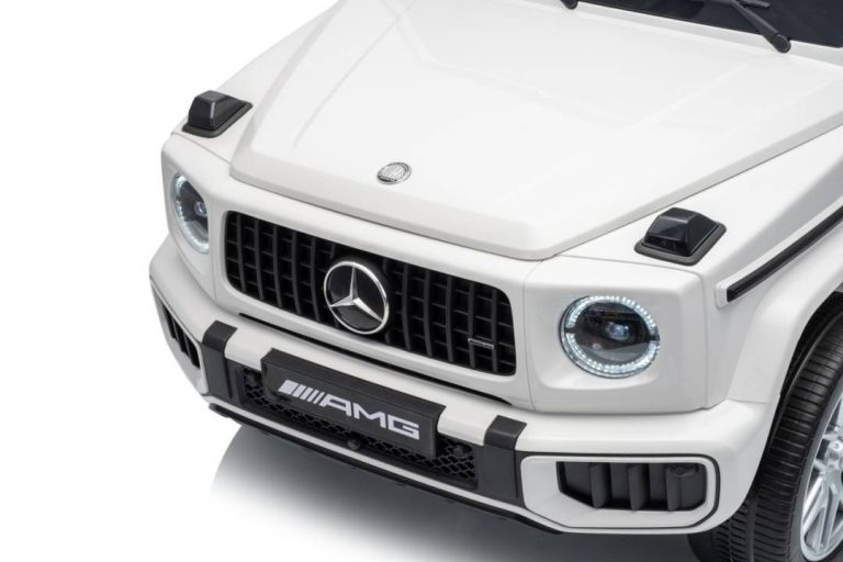 Mercedes G63 Amg Dječji Automobil Na Akumulator Bijeli 22