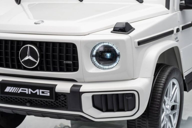 Mercedes G63 Amg Dječji Automobil Na Akumulator Bijeli 23