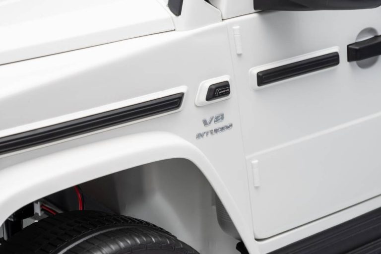 Mercedes G63 Amg Dječji Automobil Na Akumulator Bijeli 26
