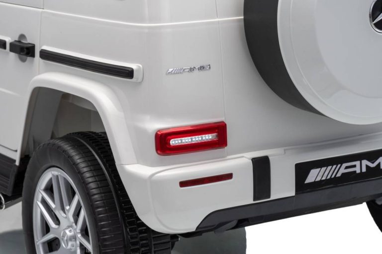 Mercedes G63 Amg Dječji Automobil Na Akumulator Bijeli 31