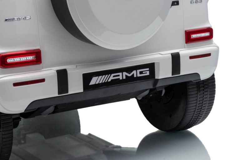 Mercedes G63 Amg Dječji Automobil Na Akumulator Bijeli 33
