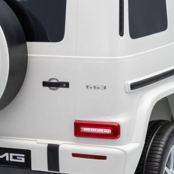 Mercedes G63 Amg Dječji Automobil Na Akumulator Bijeli 35