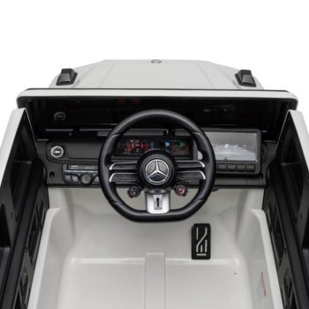 Mercedes G63 Amg Dječji Automobil Na Akumulator Bijeli 38