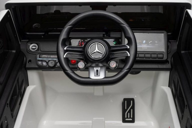 Mercedes G63 Amg Dječji Automobil Na Akumulator Bijeli 39