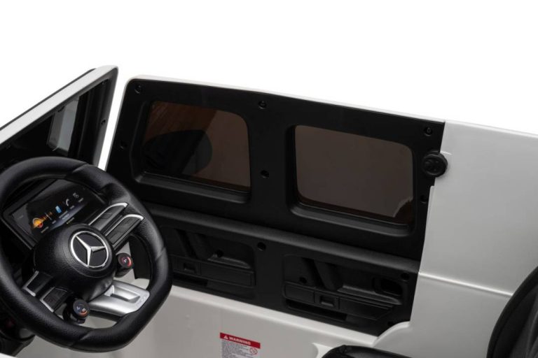 Mercedes G63 Amg Dječji Automobil Na Akumulator Bijeli 43