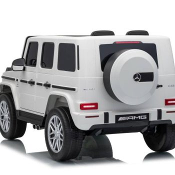 Mercedes G63 Amg Dječji Automobil Na Akumulator Bijeli 5