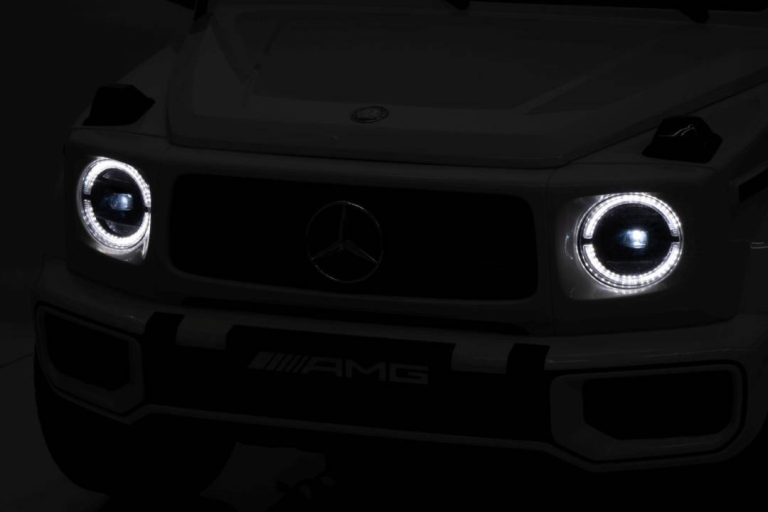 Mercedes G63 Amg Dječji Automobil Na Akumulator Bijeli 54