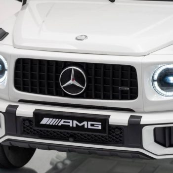 Mercedes G63 Amg Dječji Automobil Na Akumulator Bijeli 55