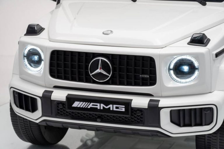 Mercedes G63 Amg Dječji Automobil Na Akumulator Bijeli 55