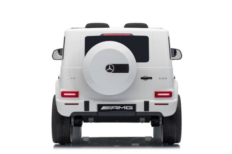 Mercedes G63 Amg Dječji Automobil Na Akumulator Bijeli 6
