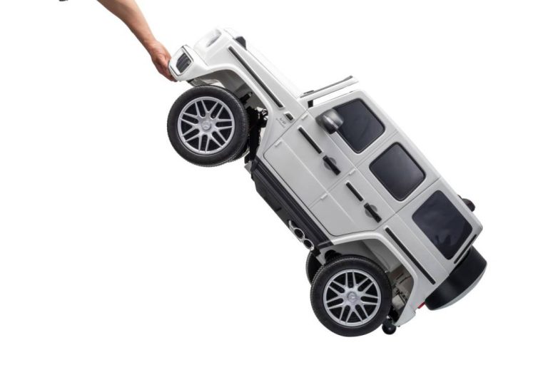 Mercedes G63 Amg Dječji Automobil Na Akumulator Bijeli 64