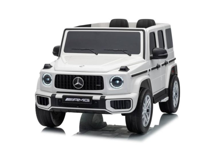 Mercedes G63 Amg Dječji Automobil Na Akumulator Bijeli 68