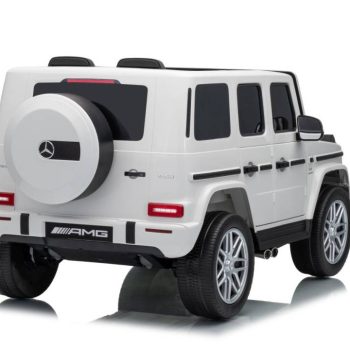 Mercedes G63 Amg Dječji Automobil Na Akumulator Bijeli 7