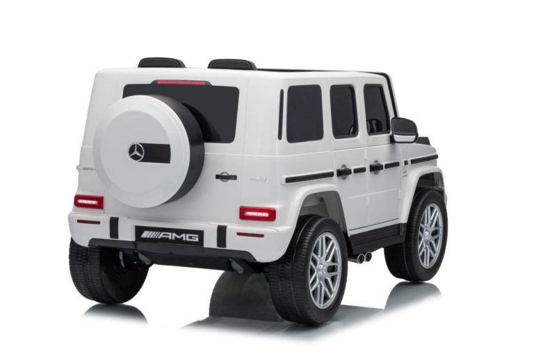 Mercedes G63 Amg Dječji Automobil Na Akumulator Bijeli 7