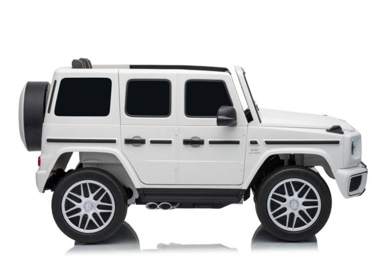 Mercedes G63 Amg Dječji Automobil Na Akumulator Bijeli 8